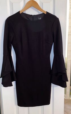 Lulus Black Size 4 Mini Sleeves 50 Off Cocktail Dress on Queenly