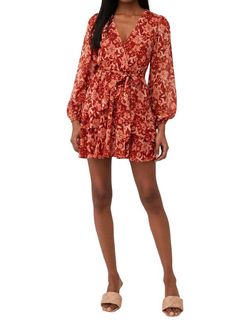 Style 1-1173154124-74 MINKPINK Red Size 4 Sleeves Sheer Mini Cocktail Dress on Queenly