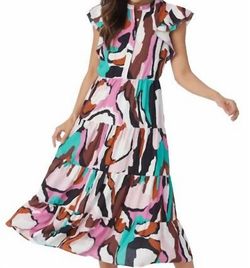 Style 1-1403663129-149 Crosby by Mollie Burch Pink Size 12 Plus Size Cocktail Dress on Queenly