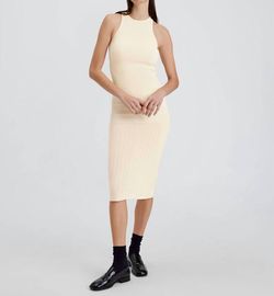 Style 1-1536084102-892 SOLID & STRIPED Nude Size 8 Free Shipping Cocktail Dress on Queenly