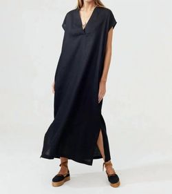 Style 1-1549289505-597 lanhtropy Black Tie Size 4 Floor Length Straight Dress on Queenly