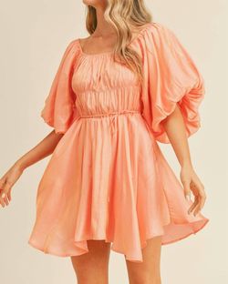 Style 1-1617575398-2696 &merci Pink Size 12 Flare Sleeves Andmerci High Low Cocktail Dress on Queenly