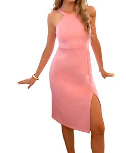 Style 1-1700553973-74 adelyn rae Pink Size 4 1-1700553973-74 Straight Cocktail Dress on Queenly