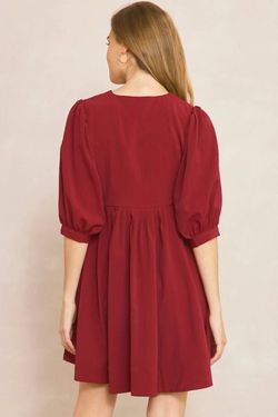 Style 1-1752515176-74 entro Red Size 4 Free Shipping Casual Sleeves Cocktail Dress on Queenly