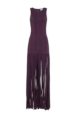 Style 1-2074349454-649 forte forte Purple Size 2 Jersey Tall Height Straight Dress on Queenly