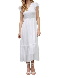 Style 1-2234607714-149 Blu Pepper White Size 12 Tall Height Plus Size Cocktail Dress on Queenly