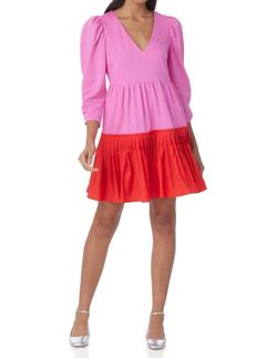 Style 1-2316433476-74 Crosby by Mollie Burch Hot Pink Size 4 1-2316433476-74 Cocktail Dress on Queenly