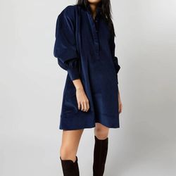 Style 1-2391743448-70 Ann Mashburn Blue Size 0 Jersey Navy Sleeves Sorority Cocktail Dress on Queenly