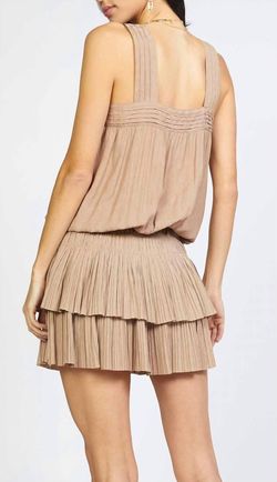 Style 1-2523770009-149 current air Nude Size 12 Plus Size Square Neck Mini Cocktail Dress on Queenly
