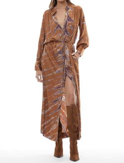 Style 1-2853752825-2696 young fabulous & broke Brown Size 12 Satin Cocktail Dress on Queenly