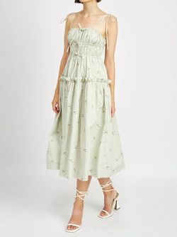 Style 1-2941788670-149 En Saison Green Size 12 Floral Square Neck Cocktail Dress on Queenly