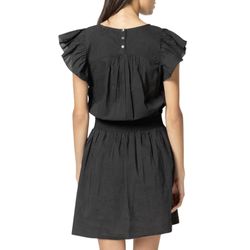 Style 1-3048271194-74 Lilla P Black Size 4 Summer Mini Tall Height Cocktail Dress on Queenly