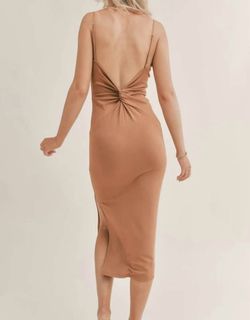 Style 1-3123870709-149 SAGE THE LABEL Nude Size 12 Cocktail Dress on Queenly