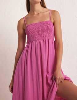 Style 1-3408949640-149 Z Supply Pink Size 12 Fitted Cocktail Dress on Queenly