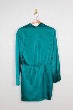 Style 1-3419804791-74 LUCY PARIS Green Size 4 Free Shipping Tall Height Mini Spandex Cocktail Dress on Queenly