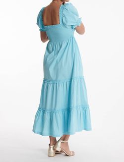 Style 1-3458764371-74 Tyler Boe Blue Size 4 Pockets Mini Cocktail Dress on Queenly