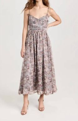 Style 1-359378716-2696 En Saison Gray Size 12 Floral Polyester Free Shipping Cocktail Dress on Queenly