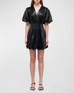 Style 1-3899036949-1498 JONATHAN SIMKHAI Black Size 4 Polyester Sleeves Sorority Rush Sorority Cocktail Dress on Queenly