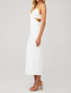 Style 1-3899874893-70 BARDOT White Size 0 Side Slit Tall Height Free Shipping Cocktail Dress on Queenly