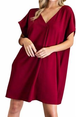 Style 1-3979607687-611 ee:some Red Size 16 Plus Size Free Shipping Sleeves Cocktail Dress on Queenly