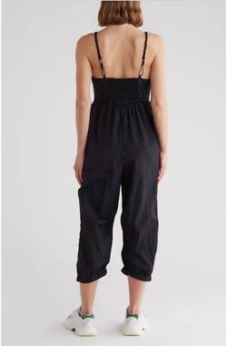 Style 1-3984219910-149 Free People Black Size 12 Tall Height Sorority Plus Size Jumpsuit Dress on Queenly