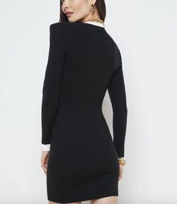 Style 1-729449529-149 L'Agence Black Size 12 1-729449529-149 Plus Size Tall Height Cocktail Dress on Queenly