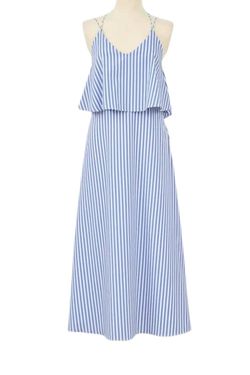 Style 1-961798709-2901 MOLLY BRACKEN Blue Size 8 Tall Height Cocktail Dress on Queenly