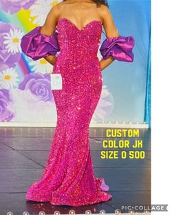 Johnathan Kayne Pink Size 0 Prom Custom Mermaid Dress on Queenly