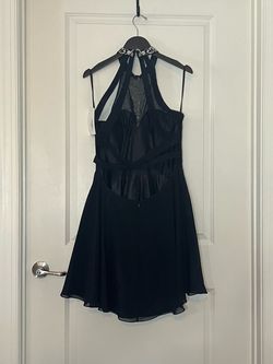 Alyce Paris Black Size 14 Prom Halter Gala Cocktail Dress on Queenly