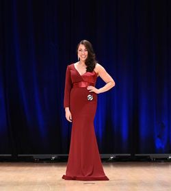 Style PS1920 Portia and Scarlett Red Size 8 One Shoulder Straight Dress on Queenly