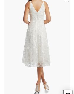 White Size 4 A-line Dress on Queenly