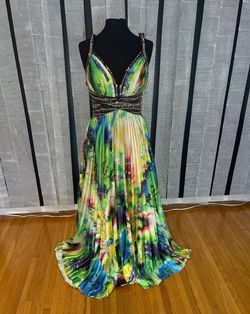 Multicolor Size 12 A-line Dress on Queenly