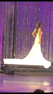 Style Couture Mac Duggal White Size 2 Floor Length Couture Macduggal Train Dress on Queenly