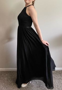 Black Size 4 A-line Dress on Queenly