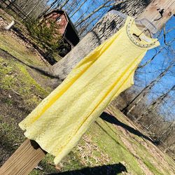 Candies Yellow Size 12 Free Shipping Mini Plus Size Cocktail Dress on Queenly