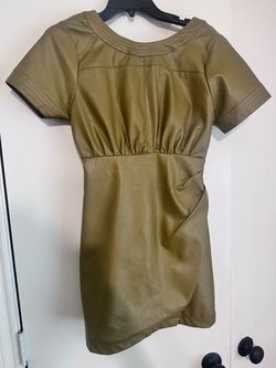 Habitual Brown Size 14 Girls Size Mini Jersey Cocktail Dress on Queenly