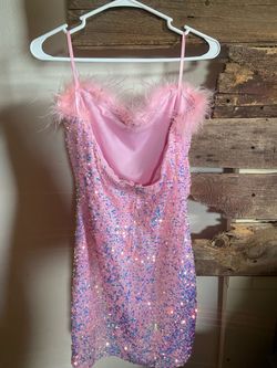 Windsor Pink Size 16 Prom 50 Off Tall Height Straight Dress on Queenly