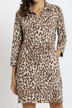 Style 1-1363186830-1691 JUDE CONNALLY Brown Size 16 Tall Height Plus Size Cocktail Dress on Queenly