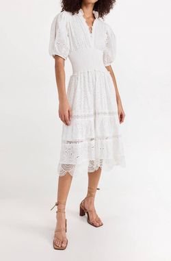 Style 1-1566925541-74 WAIMARI White Size 4 Lace Bridal Shower Sleeves Free Shipping Cocktail Dress on Queenly