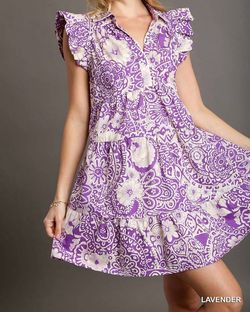 Style 1-1758194921-74 umgee Purple Size 4 Lavender 1-1758194921-74 Cocktail Dress on Queenly