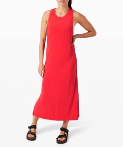 Style 1-1894623921-397 lululemon Red Size 14 Free Shipping Peach Straight Dress on Queenly