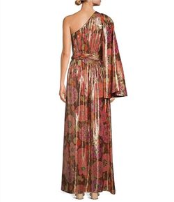 Style 1-2025211160-1901 Trina Turk Red Size 6 Silk Black Tie Side Slit Straight Dress on Queenly