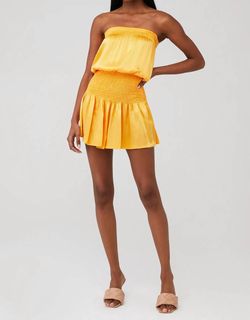 Style 1-2087246913-149 Rays for Days Yellow Size 12 Free Shipping Mini Cocktail Dress on Queenly