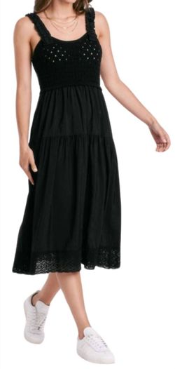 Style 1-2316072601-74 Another Love Black Size 4 Pockets Sheer Square Neck Cocktail Dress on Queenly