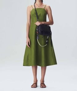 Style 1-2347595970-74 OSKLEN Green Size 4 Tall Height Cocktail Dress on Queenly