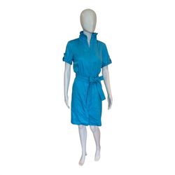 Style 1-255423190-1691 PATTY KIM Blue Size 16 Belt Mini Cocktail Dress on Queenly