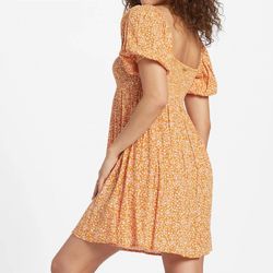 Style 1-2654127093-149 Billabong Orange Size 12 Mini Tall Height Cocktail Dress on Queenly