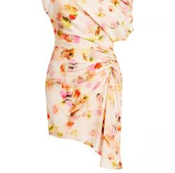Style 1-2766648679-1901 A.L.C. Nude Size 6 Silk Free Shipping Polyester Cocktail Dress on Queenly