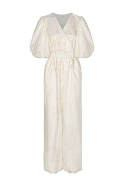 Style 1-2794232056-70 JUAN DE DIOS White Size 0 Bachelorette 1-2794232056-70 Ivory Jumpsuit Dress on Queenly
