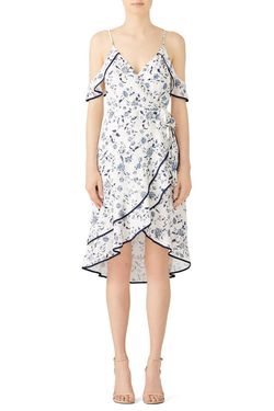 Style 1-2968351717-149-1 GREYLIN White Size 12 Tall Height Floral Cocktail Dress on Queenly